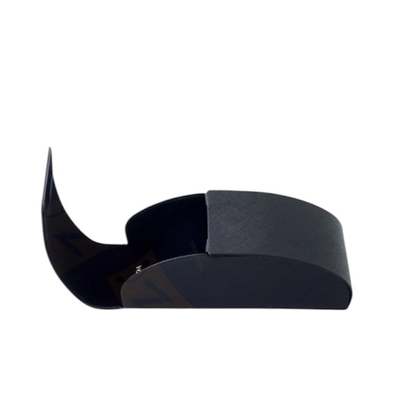 Prada Authentic Magnetic Black Vertical Case for Sunglasses or Eyeglasses - Picture 4 of 6